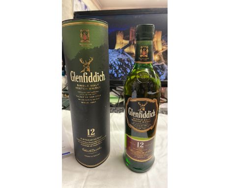  Sale Item:    70CL GLENFIDDICH 12 YO 40%   Vat Status:   No Vat   Buyers Premium:  This lot is subject to a Buyers Premium o