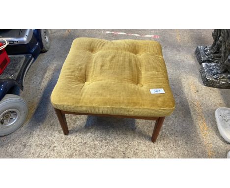  Sale Item:    TEAK FOOT STOOL   Vat Status:   No Vat   Buyers Premium:  This lot is subject to a Buyers Premium of 17.5% + V