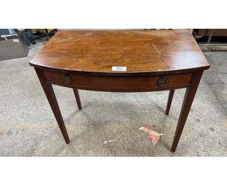  Sale Item:    MAHOGANY HALL TABLE (AF)   Vat Status:   No Vat   Buyers Premium:  This lot is subject to a Buyers Premium of 