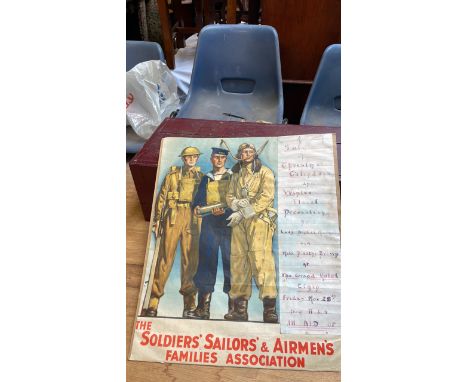  Sale Item:    CARDBOARD POSTER (AF)   Vat Status:   No Vat   Buyers Premium:  This lot is subject to a Buyers Premium of 17.