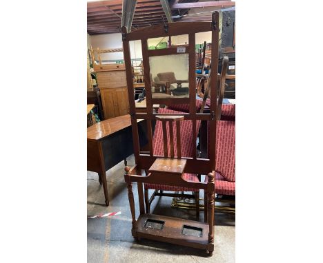  Sale Item:    OAK HALL STAND (AF)   Vat Status:   No Vat   Buyers Premium:  This lot is subject to a Buyers Premium of 17.5%