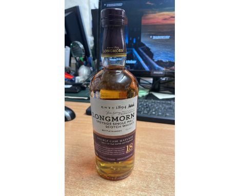  Sale Item:    70CL LONGMORN 18 Y O 40% VOL   Vat Status:   No Vat   Buyers Premium:  This lot is subject to a Buyers Premium