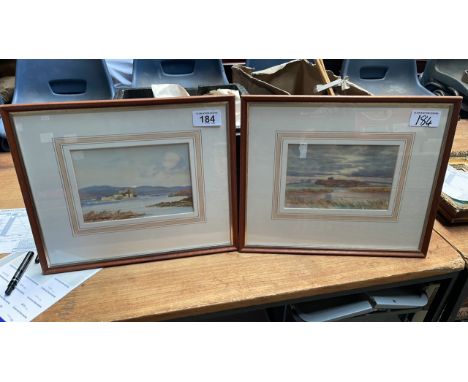  Sale Item:    2 W C PAINTINGS BY DOROTHY BROWN   Vat Status:   No Vat   Buyers Premium:  This lot is subject to a Buyers Pre