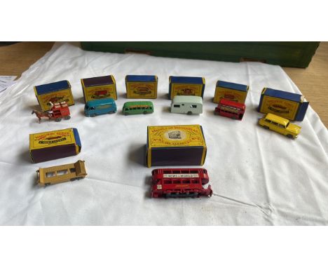  Sale Item:    MATCHBOX SERIES A MOKO LESNEY No's 3 5 7 16 21 23 31 34  Vat Status:   No Vat   Buyers Premium:  This lot is s