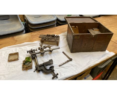  Sale Item:    LORCH SCHMIDT WATCHMAKERS LATHE (AF)  Vat Status:   No Vat   Buyers Premium:  This lot is subject to a Buyers 