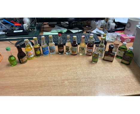  Sale Item:    BOX 30 ASSORTED MINIATURES   Vat Status:   No Vat   Buyers Premium:  This lot is subject to a Buyers Premium o