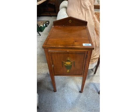  Sale Item:    MAHOGANY POT CUPBOARD (AF)   Vat Status:   No Vat   Buyers Premium:  This lot is subject to a Buyers Premium o