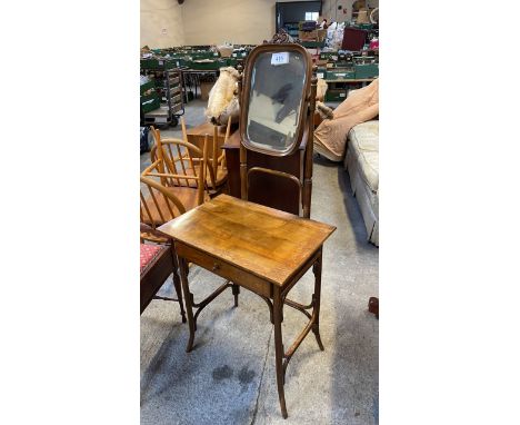  Sale Item:    BENTWOOD STYLE DRESSING TABLE (AF)  Vat Status:   No Vat   Buyers Premium:  This lot is subject to a Buyers Pr