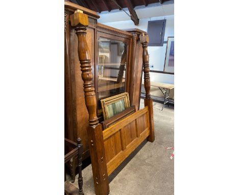  Sale Item:    OAK FOUR POSTER BED   Vat Status:   No Vat   Buyers Premium:  This lot is subject to a Buyers Premium of 17.5%