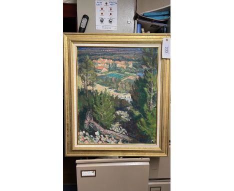  Sale Item:    OIL PAINTING BY EWAN CAMERON   Vat Status:   No Vat   Buyers Premium:  This lot is subject to a Buyers Premium