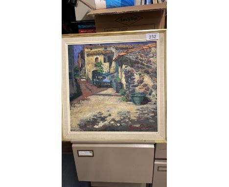  Sale Item:    OIL PAINTING BY EWAN CAMERON   Vat Status:   No Vat   Buyers Premium:  This lot is subject to a Buyers Premium