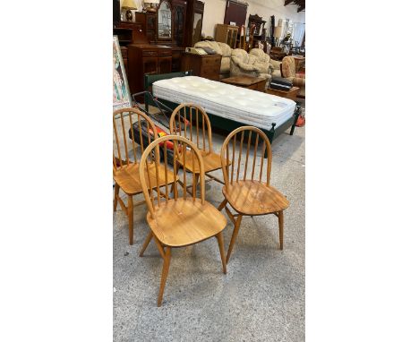  Sale Item:    2 + 2 ERCOL STYLE CHAIRS   Vat Status:   No Vat   Buyers Premium:  This lot is subject to a Buyers Premium of 