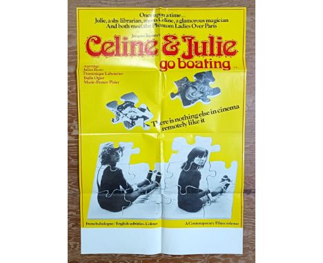 Gregory's Girl (1980), British quad, folded, The Knight, folded, and Celine And Julie Go Boating (1974) double crown, folded 