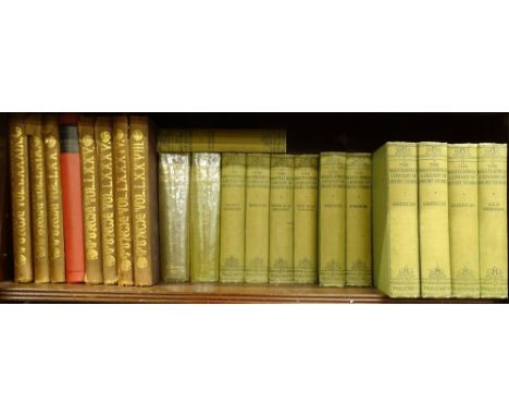 Various volumes of Punch, in brown cloth and gilt bindings, Harper (C.G.), Half Hours with the Highwayman and various volumes