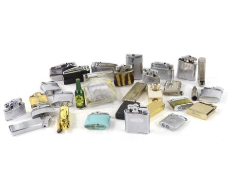 A large quantity of Ronson and other cigarette lighters, accessories etc.