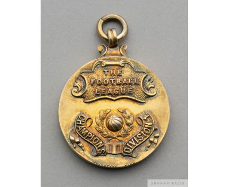 George Swindin silver-gilt 1947-48 Division 1 League Championship medal,&nbsp;
the obverse inscribed THE FOOTBALL LEAGUE CHAM