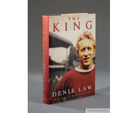 An autographed copy of The King by Denis Law,&nbsp;
First Edition, hard copy with dust cover, published by Bantam Press