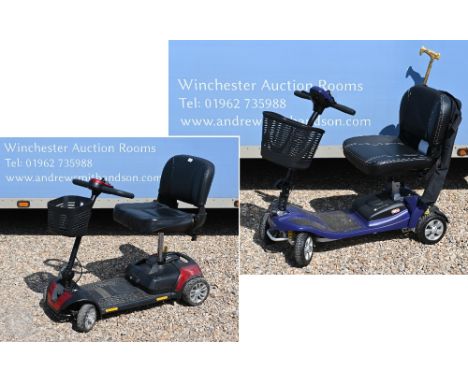 A Lift-Tech carbon edition electric wheelchair to/w pair of ally ramps 