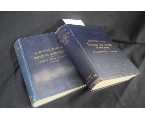 Engineering Interest: Frederick Grover "A Practical Treatise on Modern Gas and Oil Engines", 1906, fourth edition together wi