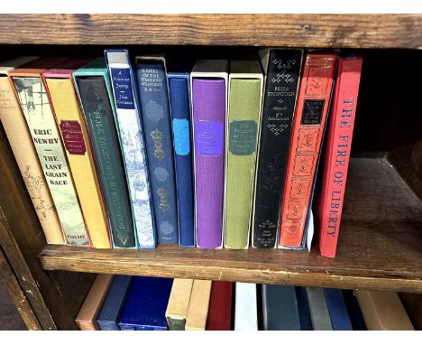 Twelve various Folio Society volumes including art interest, literature etc