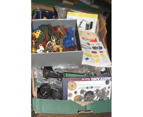 A collection of vintage Meccano 