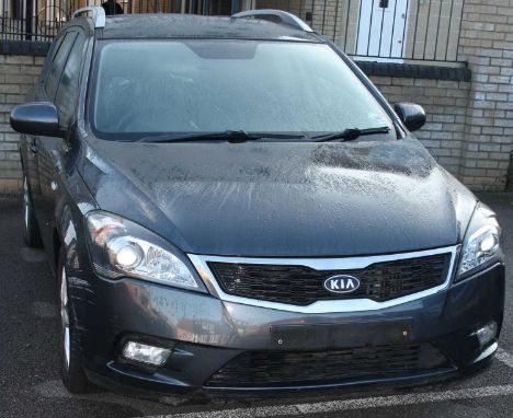 A 2009 Kia Ceed 2 CRDI, diesel five door estate, 1.6L, registration SD59 WWN. Please note MOT expired, vehicle is currently S