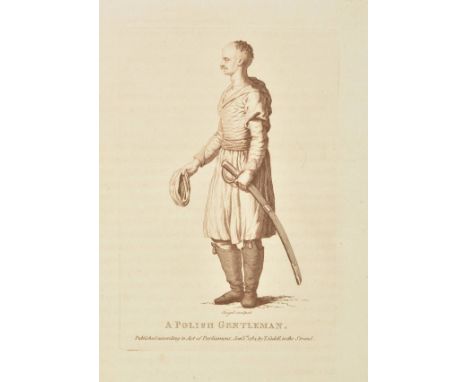 Coxe (William). Travels into Poland, Russia, Sweden, and Denmark, 2 volumes, 1st edition, for T. Cadell, 1784, 12 engraved ma