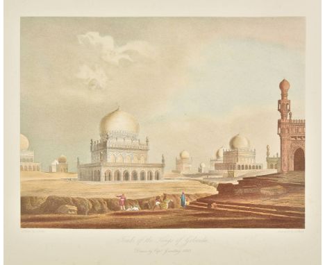 Grindlay (Robert Melville). Scenery, Costumes and Architecture chiefly on the Western Side of India, 1892, 36 chromolithograp