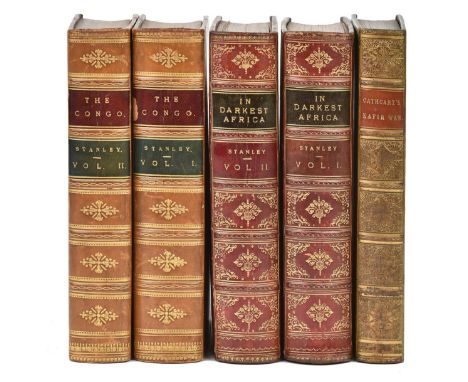Stanley (Henry M.), The Congo and the Founding of its Free State: a Story of Work and Exploration, 2 volumes, 1st edition, Sa