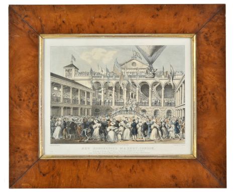 * Templeton (John Samuelson). New Hungerford Market, London. On the day of opening, July 2nd 1833 with the ascent of Mr. Grah