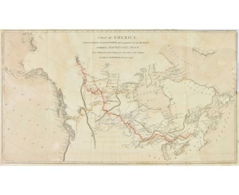 Mackenzie (Alexander). Voyages from Montreal, on the River St. Laurence, through the Continent of North America, to the Froze