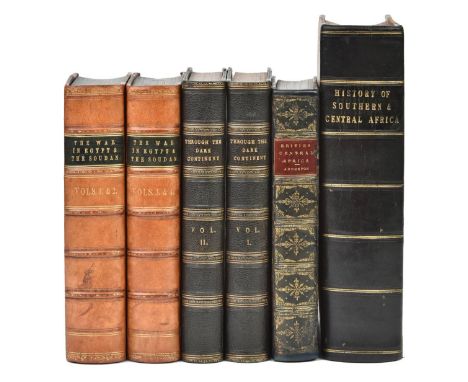 Archer (Thomas). The War in Egypt and the Soudan, 4 volumes in 2, 1st edition, Blackie &amp; Son, 1887, half-titles, 46 wood-
