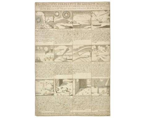 Roscaccio (Giuseppe). P ronostico perpettuo di Gioseppe Rosaccio dottore in Filosifia et medicina cavato da segni del sole de