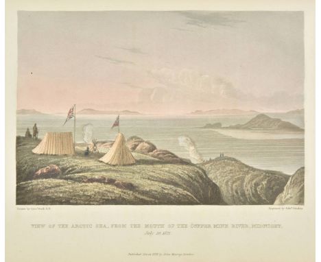 Franklin (John). Narrative of a Journey to the Shores of the Polar Sea, in the Years 1819, 20, 21, and 22. With an appendix o