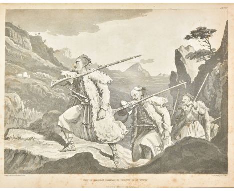 Hughes (Thomas Smart). Travels in Sicily, Greece and Albania, 2 volumes, 1st edition, for J. Mawman, 1820, 14 engraved or aqu