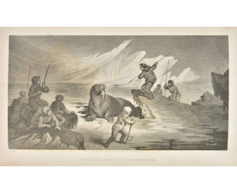 Kane (Elisha Kent). Arctic Explorations: The Second Grinnel Expedition in search of Sir John Franklin, 1853, '54, '55, 2 volu