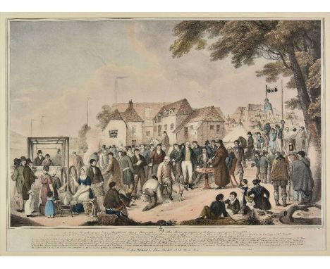 * Giles, John West. [The Newbury Coat.] To Robert Throckmorton Esq. Buckland House, Farringdon This Print respresenting the b