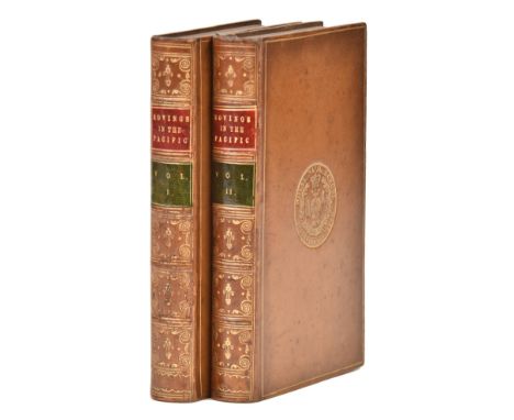 [Lucatt, Edward]. Rovings in the Pacific, from 1837 to 1849; with a glance at California, 2 volumes, 1st edition, 1851, four 