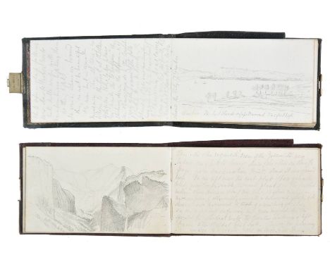 * Bell (Major William Morrison, 1834-1900). An Archive of travel diaries, notebooks, letters &amp; drawings documenting a tri