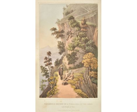 Cochrane (Charles Stuart). Journal of a Residence and Travels in Colombia, during the years 1823 and 1824, 2 volumes, 1st edi