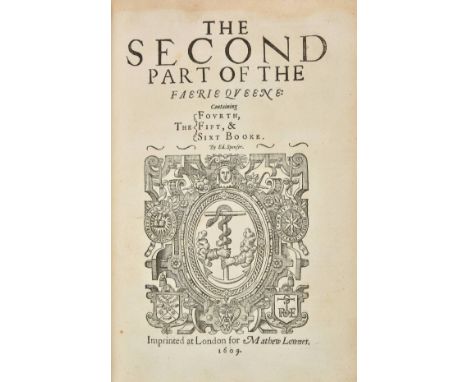 Spenser (Edmund). [The Faerie Queen: The Shepheards Calendar: together with the other works of England’s arch-poet, Edm. Spen