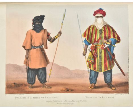 Lyon (George Francis). A Narrative of Travels in Northern Africa, in the Years 1818, 19, and 20; accompanied by Geographical 