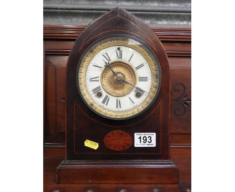 Inlaid Mantel Clock 