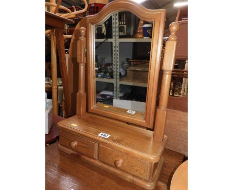 Swing Mirror with Trinket Drawers 