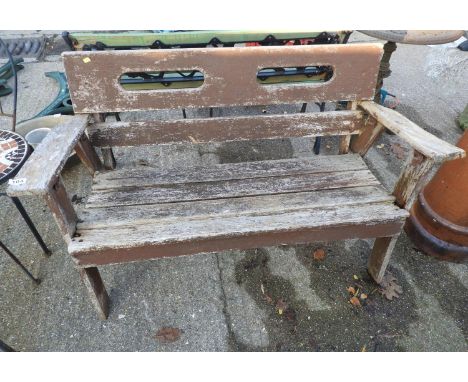 Wooden Garden Bench 