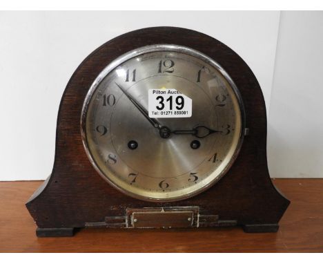 Wooden Mantel Clock 