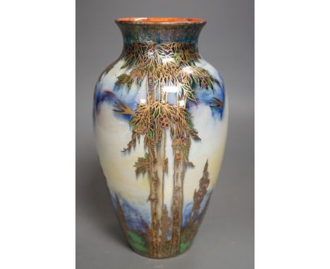 A Royal Worcester ‘Crown Ware’, lustre vase, CW.102, 20cm high