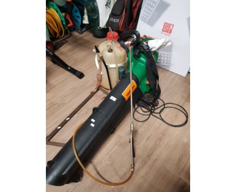 CHALLENGE 1800WATT LEAF BLOWER BOW SWEEP ETC