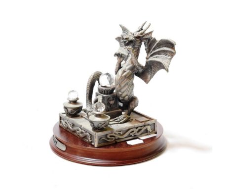 Myth and Magic, 'Vannus' on wooden base with certificate of authenticity 