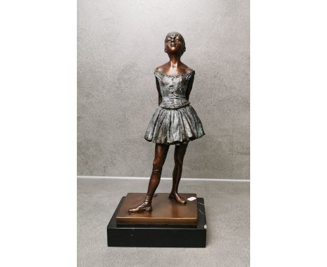 nach DEGAS, EDGAR (1834-1917), Skulptur: "Petite danseuse de quatorze ans" (Originaltitel; "Kleine Tänzerin von vierzehn Jahr